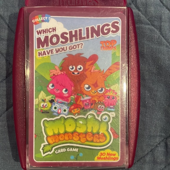Set of 3, Top Trumps card games, Super DC Heroes, Roald Dahl, Moshlings - Picture 3 of 4